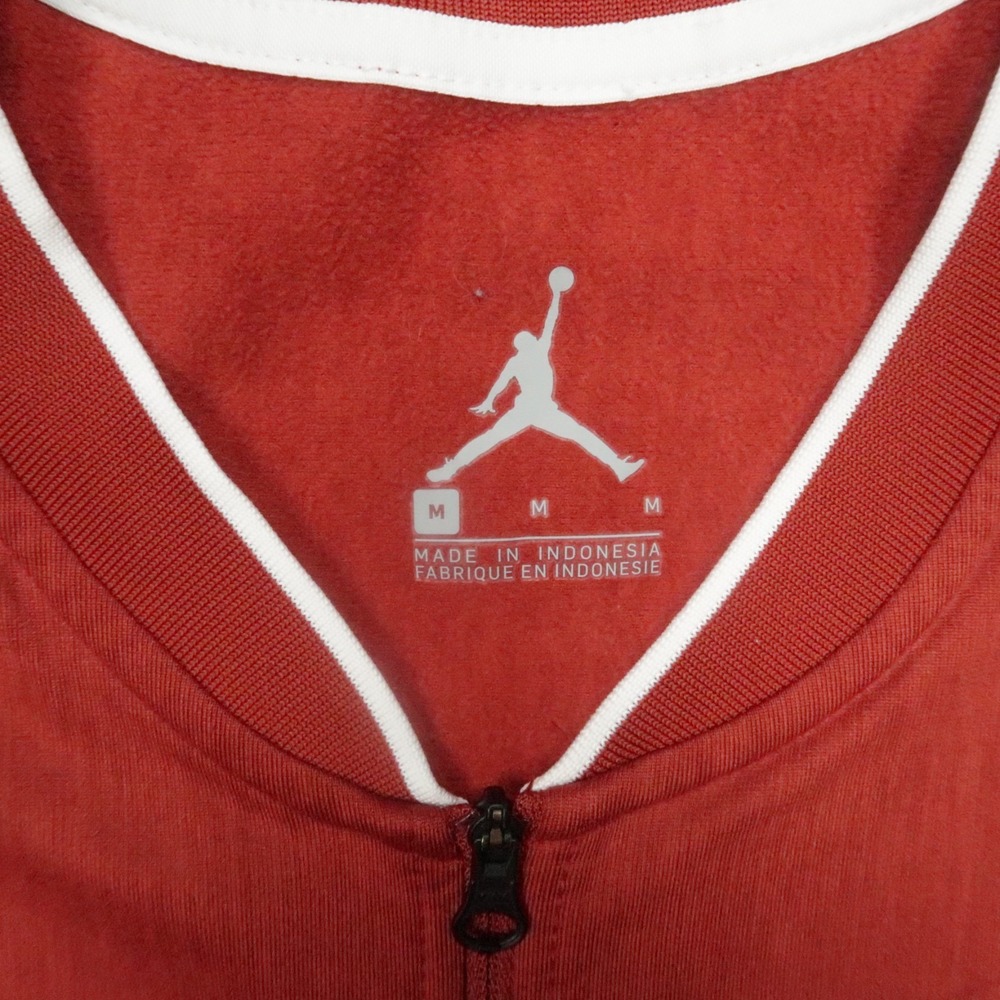 Oklahoma Sooners Pullover Adult Medium Red Nike Jordan Half‎ Zip Warmup - Picture 3 of 10
